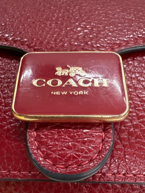 COACH（コーチ）COACH (コーチ) 2つ折り財布 レッドの古着・服飾アイテム