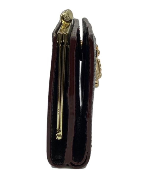 Vivienne Westwood（ヴィヴィアンウエストウッド）Vivienne Westwood (ヴィヴィアンウエストウッド) コンパクトウォレット ブラックの古着・服飾アイテム