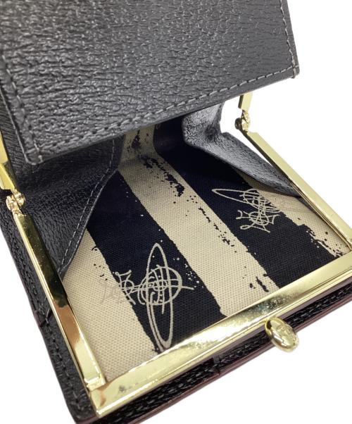 Vivienne Westwood（ヴィヴィアンウエストウッド）Vivienne Westwood (ヴィヴィアンウエストウッド) コンパクトウォレット ブラックの古着・服飾アイテム