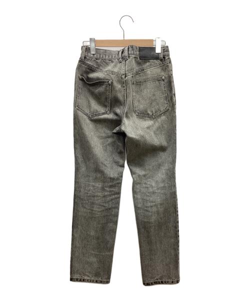 JOHN LAWRENCE SULLIVAN（ジョン ローレンス サリバン）JOHN LAWRENCE SULLIVAN (ジョン ローレンス サリバン) ブリーチデニムジップパンツ グレー サイズ:44の古着・服飾アイテム