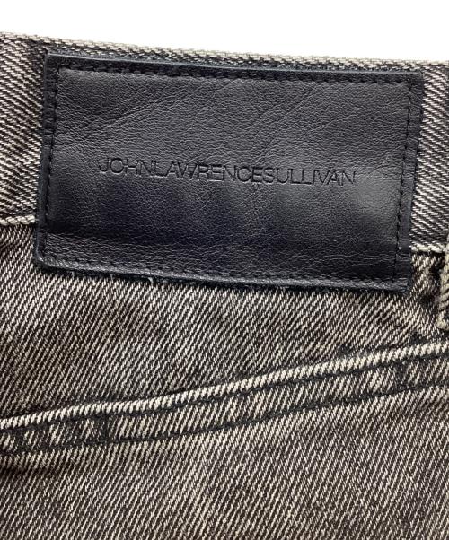 JOHN LAWRENCE SULLIVAN（ジョン ローレンス サリバン）JOHN LAWRENCE SULLIVAN (ジョン ローレンス サリバン) ブリーチデニムジップパンツ グレー サイズ:44の古着・服飾アイテム