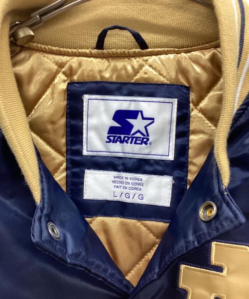 STARTER（スターター）STARTER (スターター) ブルゾン ネイビー サイズ:Lの古着・服飾アイテム