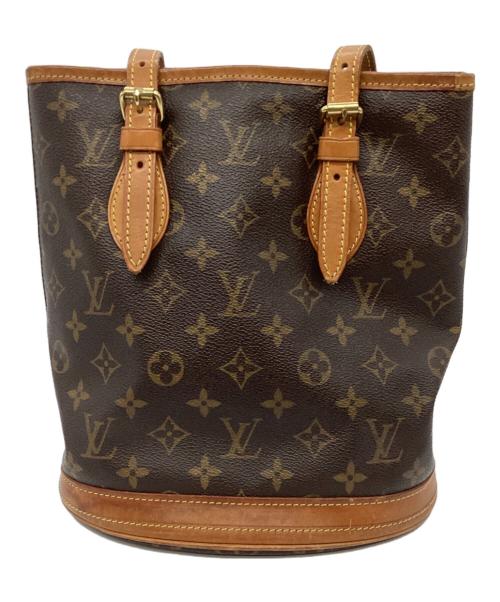 LOUIS VUITTON（ルイ ヴィトン）LOUIS VUITTON (ルイ ヴィトン) ショルダーバッグ/バケットPM ブラウンの古着・服飾アイテム
