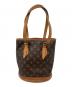 LOUIS VUITTON（ルイ ヴィトン）の古着「ショルダーバッグ/バケットPM」｜ブラウン