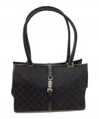 GUCCIグッチ）の古着「ハンドバッグ/GG」｜ブラック6