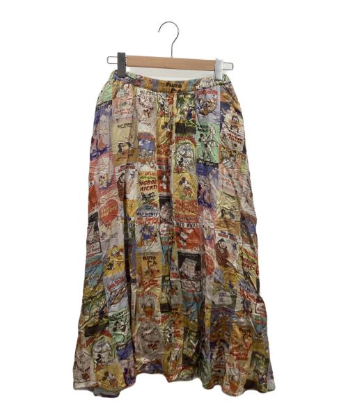 moussy（マウジー）moussy (マウジー) DISNEY (ディズニー) スカート マルチカラー サイズ:Lの古着・服飾アイテム