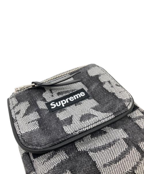 SUPREME（シュプリーム）SUPREME (シュプリーム) デニムネックポーチ/Supreme グレーの古着・服飾アイテム