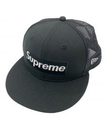 SUPREME×New Era（シュプリーム×ニューエラ）の古着「メッシュキャップ」｜ブラック