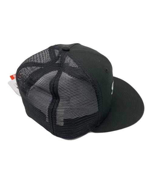 SUPREME（シュプリーム）SUPREME (シュプリーム) New Era (ニューエラ) メッシュキャップ ブラックの古着・服飾アイテム