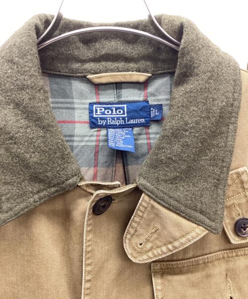 POLO RALPH LAUREN（ポロ・ラルフローレン）POLO RALPH LAUREN (ポロ・ラルフローレン) ハンティングジャケット ブラウン サイズ:Mの古着・服飾アイテム