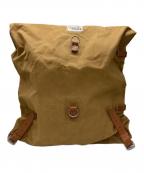 一澤帆布イチザワハンプ）の古着「リュック」｜ブラウン