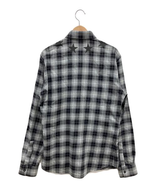 GIVENCHY（ジバンシィ）GIVENCHY (ジバンシィ) 長袖シャツ グレー サイズ:39の古着・服飾アイテム