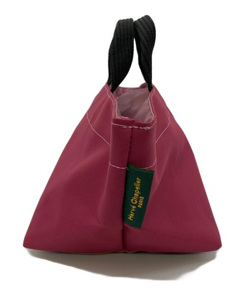Herve Chapelier（エルベシャプリエ）Herve Chapelier (エルベシャプリエ) ミニナイロンバッグ ピンクの古着・服飾アイテム