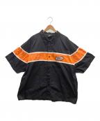 HARLEY-DAVIDSONハーレーダビッドソン）の古着「半袖シャツ」｜ブラック