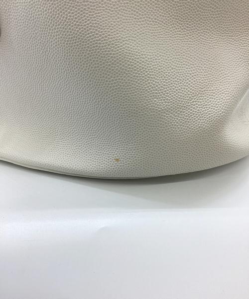 FURLA（フルラ）FURLA (フルラ) アーチロゴハンドバッグ ホワイトの古着・服飾アイテム