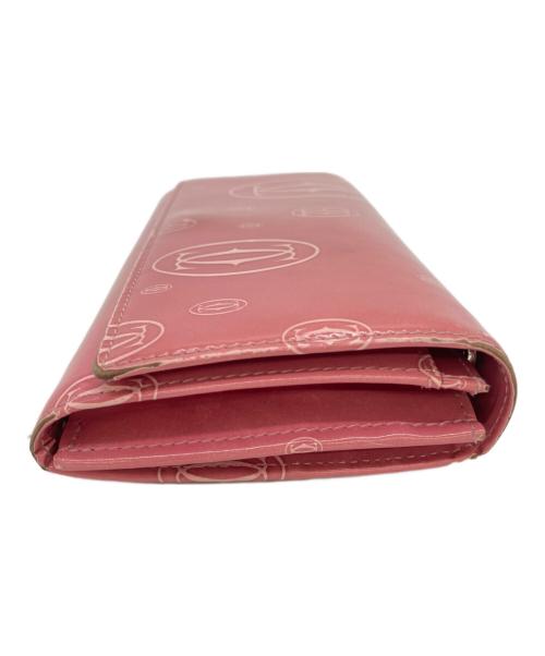 Cartier（カルティエ）Cartier (カルティエ) 長財布 ピンクの古着・服飾アイテム