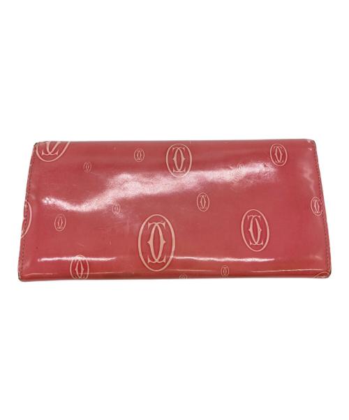 Cartier（カルティエ）Cartier (カルティエ) 長財布 ピンクの古着・服飾アイテム