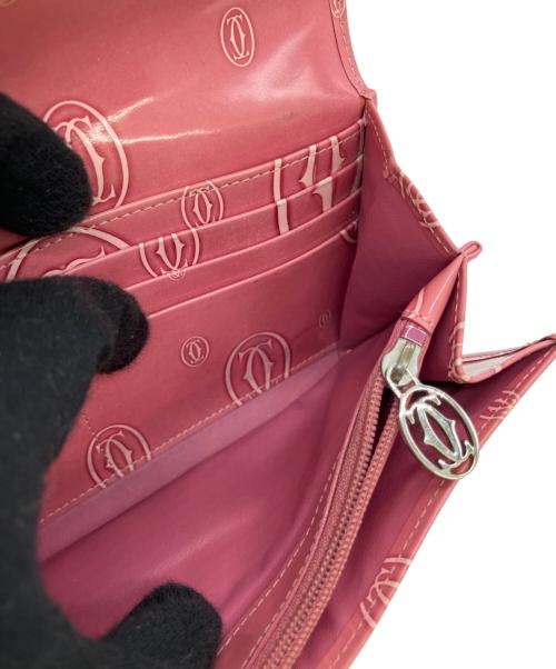 Cartier（カルティエ）Cartier (カルティエ) 長財布 ピンクの古着・服飾アイテム