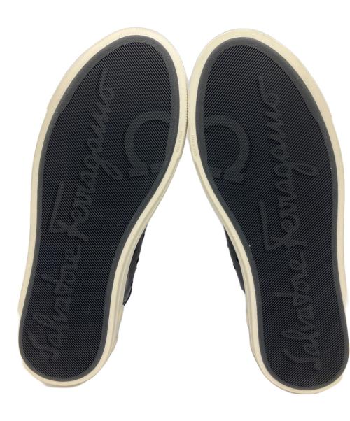 Salvatore Ferragamo（サルヴァトーレ フェラガモ）Salvatore Ferragamo (サルヴァトーレ フェラガモ) ローカットスニーカー ブラック サイズ:9 1/2の古着・服飾アイテム