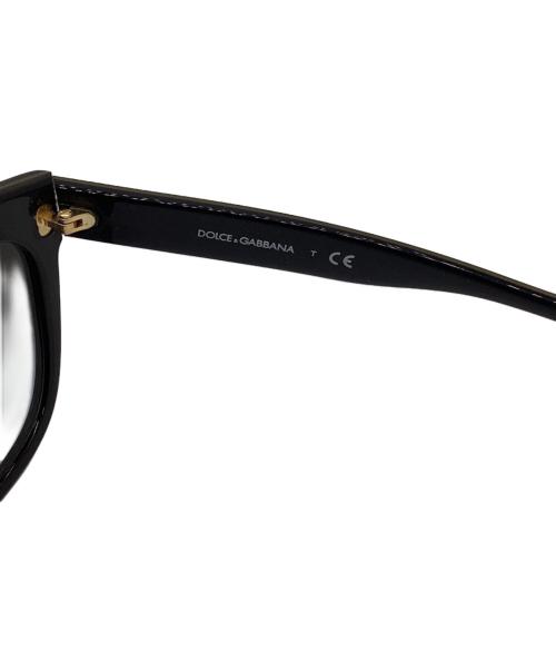DOLCE & GABBANA（ドルチェ＆ガッバーナ）DOLCE & GABBANA (ドルチェ＆ガッバーナ) サングラス ブラックの古着・服飾アイテム