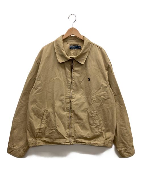 POLO RALPH LAUREN（ポロ・ラルフローレン）POLO RALPH LAUREN (ポロ・ラルフローレン) スイングトップ ベージュ サイズ:2XLの古着・服飾アイテム