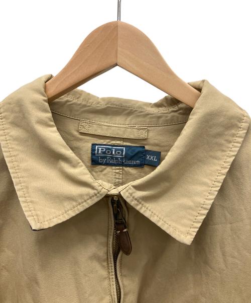 POLO RALPH LAUREN（ポロ・ラルフローレン）POLO RALPH LAUREN (ポロ・ラルフローレン) スイングトップ ベージュ サイズ:2XLの古着・服飾アイテム