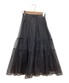 ARPEGE STORY（アルページュストーリー）の古着「スカート」｜ブラック