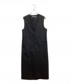 theory luxeセオリーリュクス）の古着「ロングジレ」｜ブラック