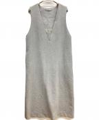 theory luxeセオリーリュクス）の古着「ロングジレ」｜グレー