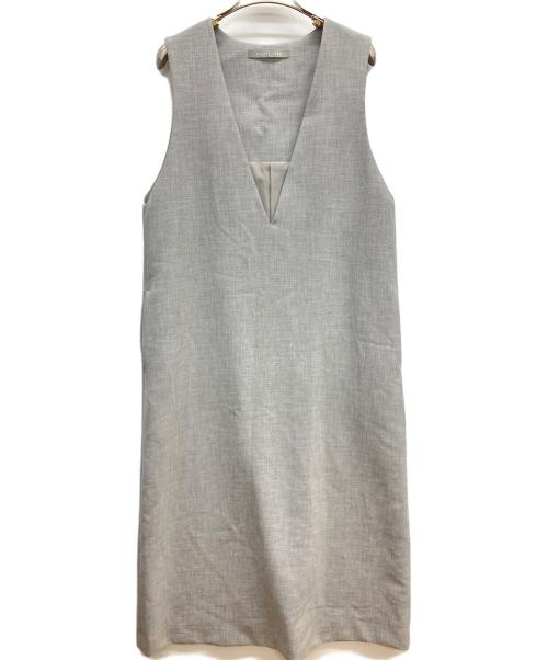 theory luxe（セオリーリュクス）theory luxe (セオリーリュクス) ロングジレ グレー サイズ:Mの古着・服飾アイテム