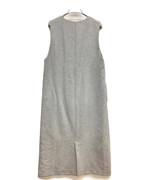 theory luxe（セオリーリュクス）theory luxe (セオリーリュクス) ロングジレ グレー サイズ:Mの古着・服飾アイテム