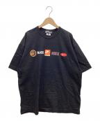 COMME des GARCONS×NIKEコムデギャルソン×ナイキ）の古着「半袖カットソー」｜ブラック