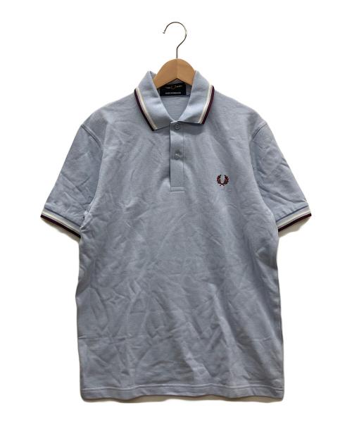 FRED PERRY（フレッドペリー）FRED PERRY (フレッドペリー) ポロシャツ スカイブルー サイズ:Mの古着・服飾アイテム