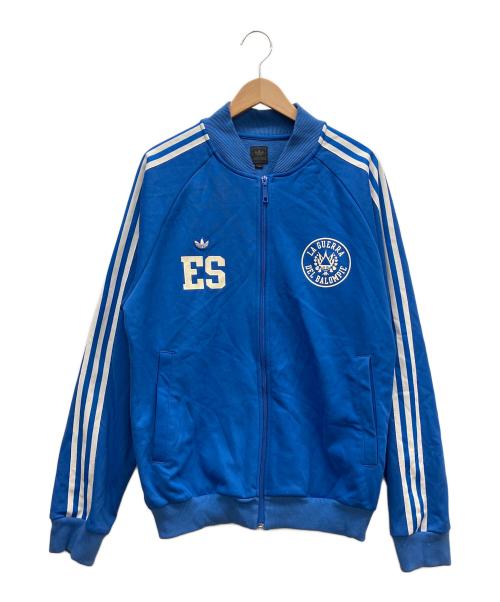 adidas（アディダス）adidas (アディダス) トラックジャケット ブルー サイズ:XLの古着・服飾アイテム