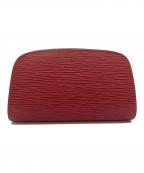 LOUIS VUITTONルイ ヴィトン）の古着「ポーチ/ドーフィーヌ」｜レッド