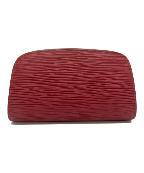 LOUIS VUITTON（ルイ ヴィトン）LOUIS VUITTON (ルイ ヴィトン) ポーチ/ドーフィーヌ レッドの古着・服飾アイテム