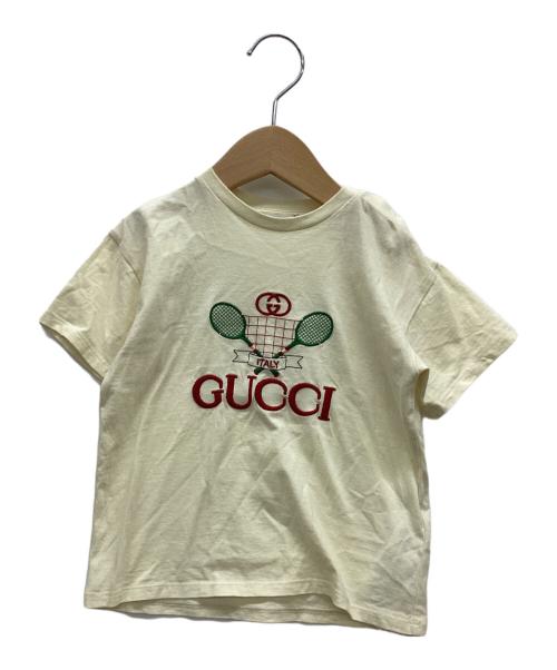 GUCCI（グッチ）GUCCI (グッチ) 半袖カットソー ベージュ サイズ:80cmの古着・服飾アイテム