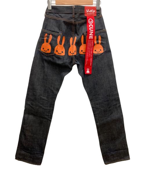 CUNE（キューン）CUNE (キューン) ５連うさぎデニムパンツ インディゴ サイズ:28の古着・服飾アイテム