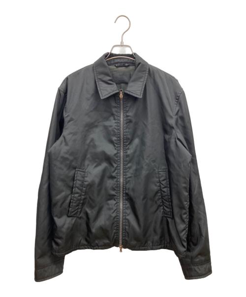 PRADA（プラダ）PRADA (プラダ) ナイロンブルゾン ブラック サイズ:Lの古着・服飾アイテム