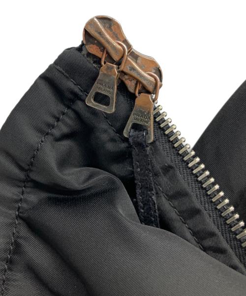 PRADA（プラダ）PRADA (プラダ) ナイロンブルゾン ブラック サイズ:Lの古着・服飾アイテム