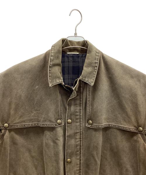 CarHartt（カーハート）CarHartt (カーハート) アンブレラケープジャケット ブラウン サイズ:XLの古着・服飾アイテム