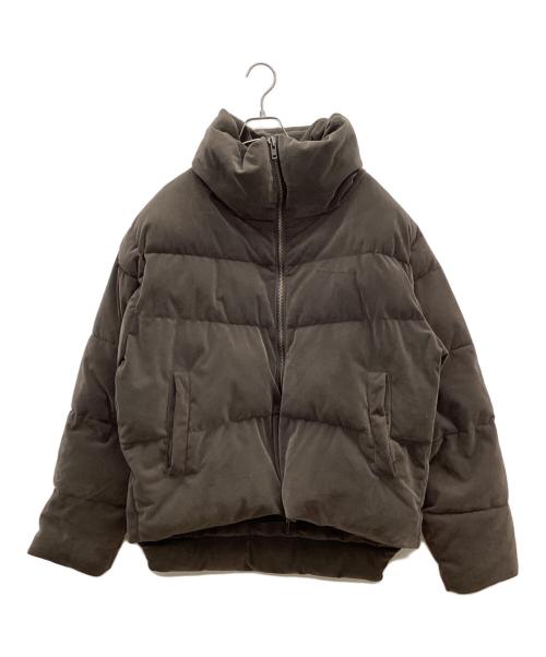 DANKE SCHON（ダンケ シェーン）DANKE SCHON (ダンケ シェーン) 中綿ジャケット ブラック サイズ:Lの古着・服飾アイテム