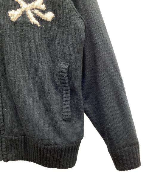 Schott（ショット）Schott (ショット) ジップカーディガン ブラック サイズ:Mの古着・服飾アイテム