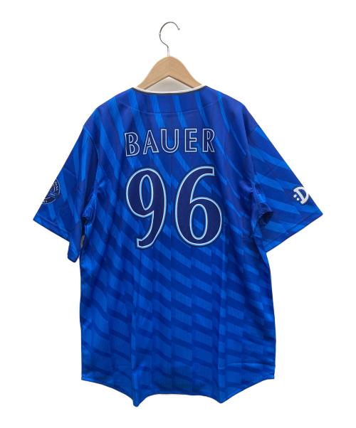 横浜DeNAベイスターズ（ヨコハマディーエヌエーベイスターズ）横浜DeNAベイスターズ (ヨコハマディーエヌエーベイスターズ) ハイクオリティーレプリカユニフォーム ブルー サイズ:Lの古着・服飾アイテム