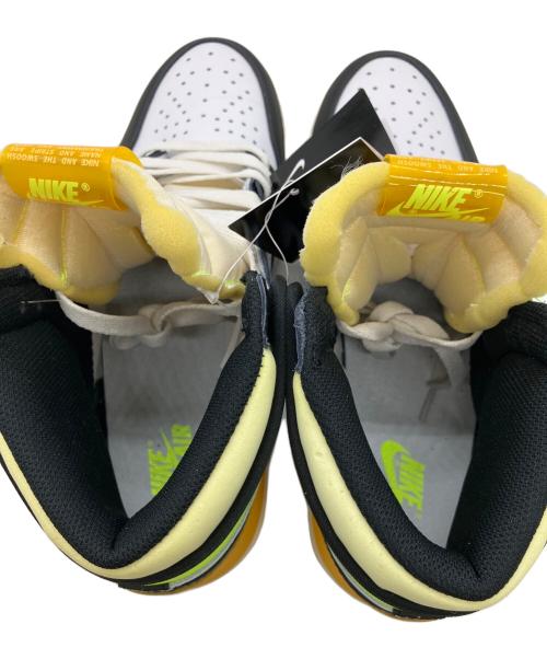 NIKE（ナイキ）NIKE (ナイキ) ハイカットスニーカー ホワイト×イエロー サイズ:27の古着・服飾アイテム