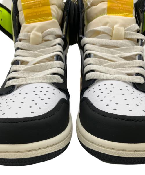 NIKE（ナイキ）NIKE (ナイキ) ハイカットスニーカー ホワイト×イエロー サイズ:27の古着・服飾アイテム