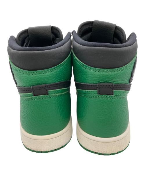 NIKE（ナイキ）NIKE (ナイキ) ハイカットスニーカー グリーン×ブラック サイズ:26の古着・服飾アイテム