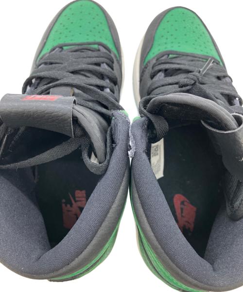 NIKE（ナイキ）NIKE (ナイキ) ハイカットスニーカー グリーン×ブラック サイズ:26の古着・服飾アイテム