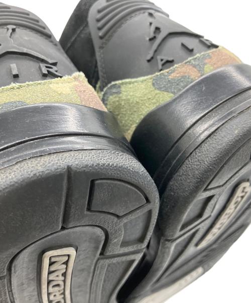 NIKE（ナイキ）NIKE (ナイキ) ハイカットスニーカー ブラック×オリーブ サイズ:27.5cmの古着・服飾アイテム