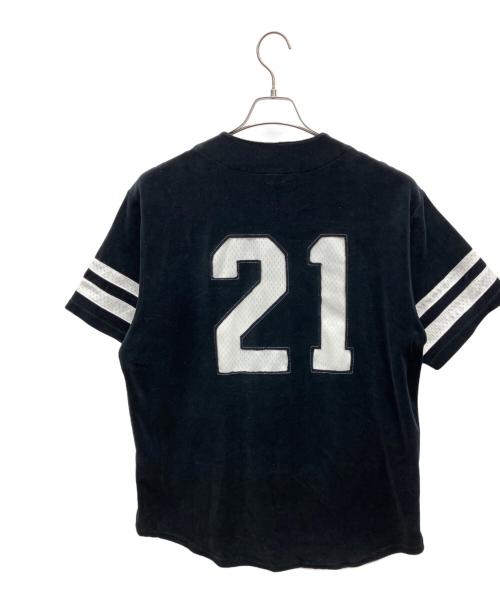 SUPREME（シュプリーム）SUPREME (シュプリーム) ベロアベースボールシャツ ブラック サイズ:Mの古着・服飾アイテム